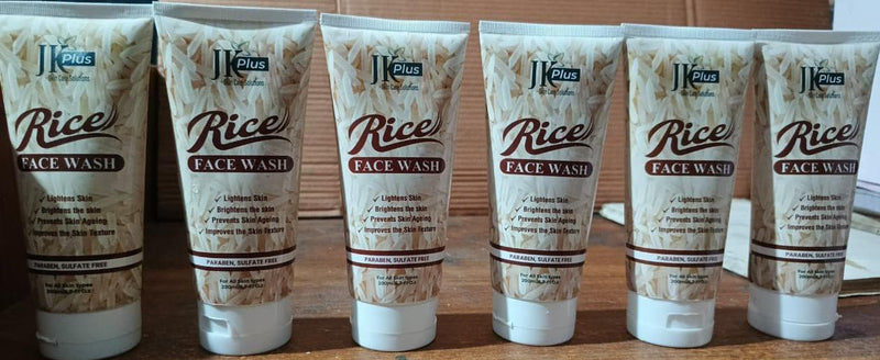 JK Plus Rice Face Wash – For Clear, Bright & Youthful Skin
